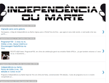 Tablet Screenshot of independenciaoumarte.blogspot.com