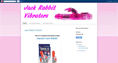 Desktop Screenshot of jackrabbitvibrators.blogspot.com