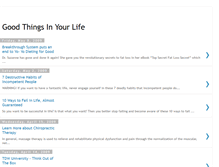 Tablet Screenshot of goodthingsinyourlife.blogspot.com