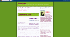 Desktop Screenshot of dindywrites.blogspot.com