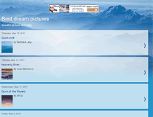 Tablet Screenshot of best-dream-pictures.blogspot.com