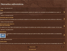 Tablet Screenshot of desvariossubversivos.blogspot.com