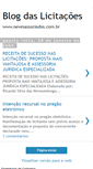 Mobile Screenshot of licitacoesbr.blogspot.com