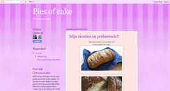 Desktop Screenshot of piesofcake.blogspot.com