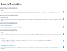 Tablet Screenshot of admired-inspirations.blogspot.com