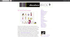 Desktop Screenshot of downtownbride.blogspot.com