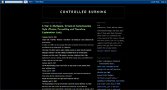 Desktop Screenshot of controlledburning.blogspot.com