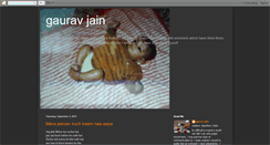 Desktop Screenshot of gauravshreshtha.blogspot.com