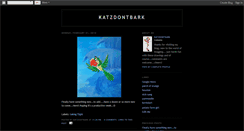 Desktop Screenshot of katzdontbark.blogspot.com