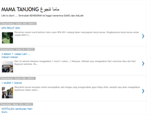 Tablet Screenshot of mamatanjong.blogspot.com