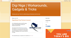 Desktop Screenshot of diginiga.blogspot.com
