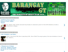 Tablet Screenshot of barangaygibo.blogspot.com