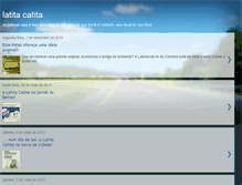 Tablet Screenshot of latitacatita.blogspot.com