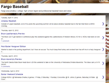 Tablet Screenshot of fargobaseball.blogspot.com