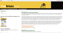 Desktop Screenshot of euroscepticuk.blogspot.com