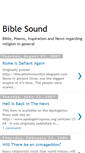 Mobile Screenshot of biblesound.blogspot.com