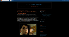 Desktop Screenshot of flickeryflicks.blogspot.com