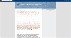 Desktop Screenshot of myspouseisanalcoholic.blogspot.com