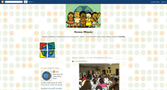 Desktop Screenshot of missaonossa.blogspot.com