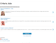 Tablet Screenshot of e-mariajoao.blogspot.com