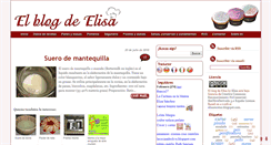 Desktop Screenshot of elisarecetas.blogspot.com