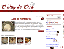 Tablet Screenshot of elisarecetas.blogspot.com