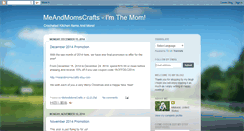 Desktop Screenshot of meandmomscrafts.blogspot.com