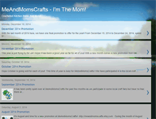 Tablet Screenshot of meandmomscrafts.blogspot.com