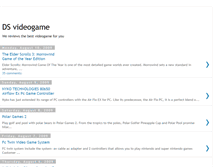 Tablet Screenshot of ds-videogame.blogspot.com