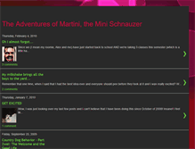 Tablet Screenshot of martinitheminischnauzer.blogspot.com