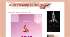 Desktop Screenshot of losinconseguiblesdelrock.blogspot.com