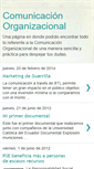 Mobile Screenshot of organizacionesycomunicacion.blogspot.com