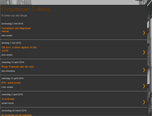 Tablet Screenshot of cingelstraat.blogspot.com