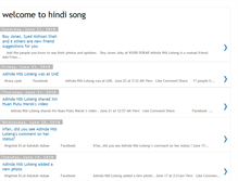 Tablet Screenshot of indian-song.blogspot.com