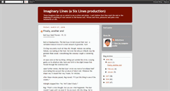 Desktop Screenshot of imaginary-lines.blogspot.com