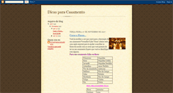 Desktop Screenshot of dicasparaseucasamento.blogspot.com