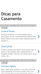 Mobile Screenshot of dicasparaseucasamento.blogspot.com