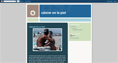 Desktop Screenshot of cancerenlapiel.blogspot.com