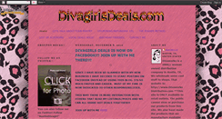 Desktop Screenshot of divagirlsdeals.blogspot.com