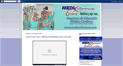 Desktop Screenshot of mediconferencias.blogspot.com