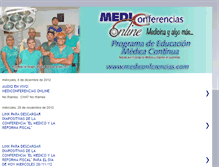 Tablet Screenshot of mediconferencias.blogspot.com