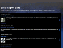 Tablet Screenshot of bassmagnetbaits.blogspot.com