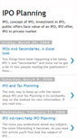 Mobile Screenshot of ipoplanning.blogspot.com