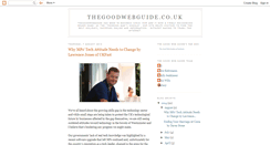 Desktop Screenshot of goodwebguide.blogspot.com
