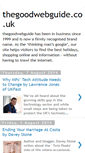 Mobile Screenshot of goodwebguide.blogspot.com