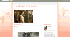 Desktop Screenshot of ladamedesroses.blogspot.com