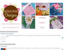 Tablet Screenshot of daisycreekdesigns.blogspot.com