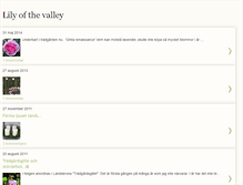 Tablet Screenshot of liljekonvalj.blogspot.com