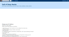 Desktop Screenshot of call-of-duty-hacks.blogspot.com