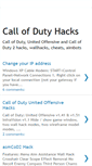 Mobile Screenshot of call-of-duty-hacks.blogspot.com